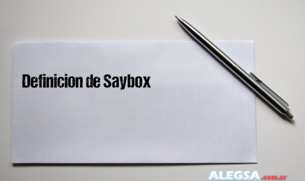 Definición de Saybox
