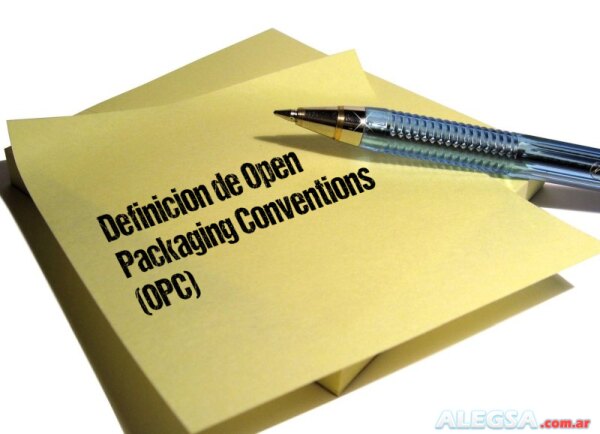 Definición de Open Packaging Conventions (OPC)