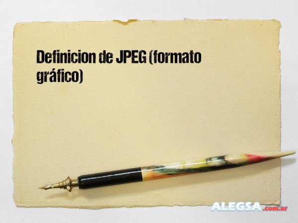 Definición de JPEG (formato gráfico)