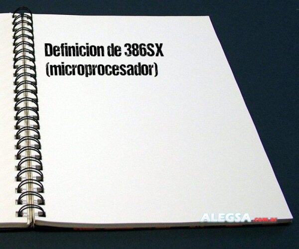 Definición de 386SX (microprocesador)