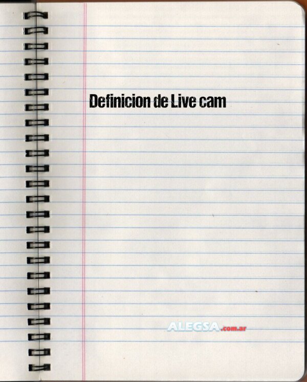 Definición de Live cam