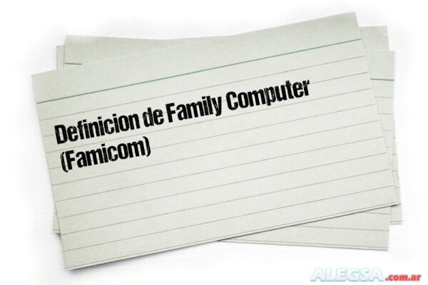 Definición de Family Computer (Famicom)