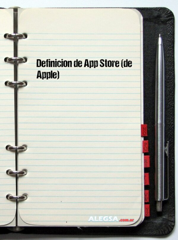 Definición de App Store (de Apple)