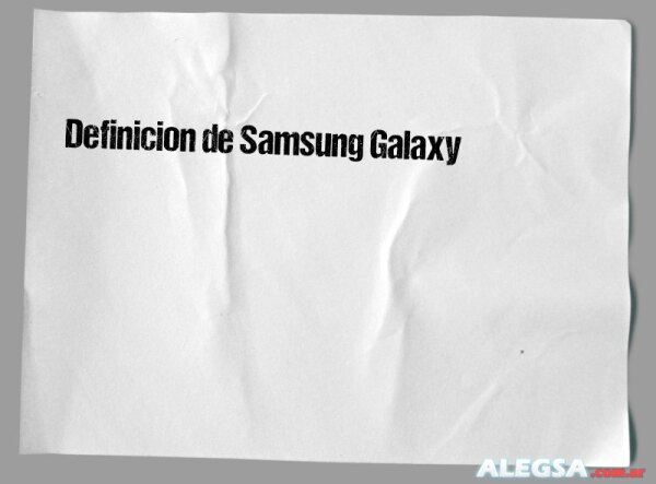 Definición de Samsung Galaxy