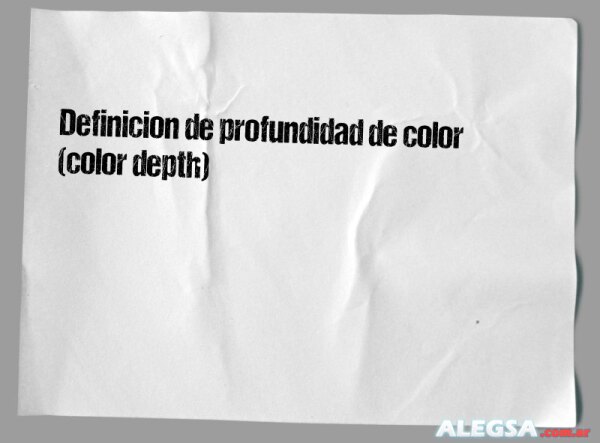Definición de profundidad de color (color depth)