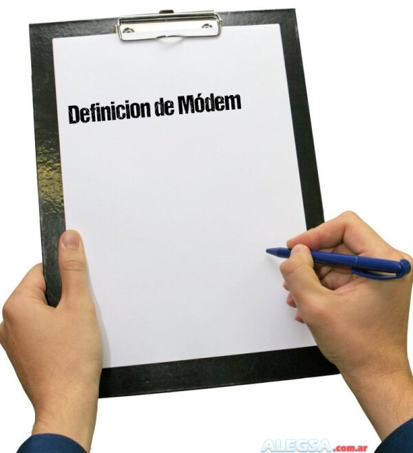 Definición de Módem