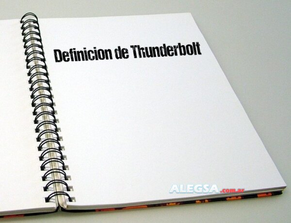 Definición de Thunderbolt