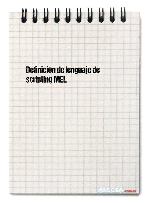 Definición de lenguaje de scripting MEL