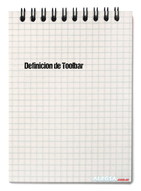 Definición de Toolbar