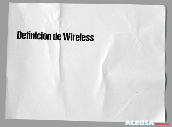 Definición de Wireless