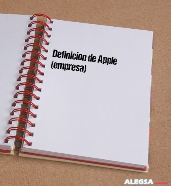 Definición de Apple  (empresa)