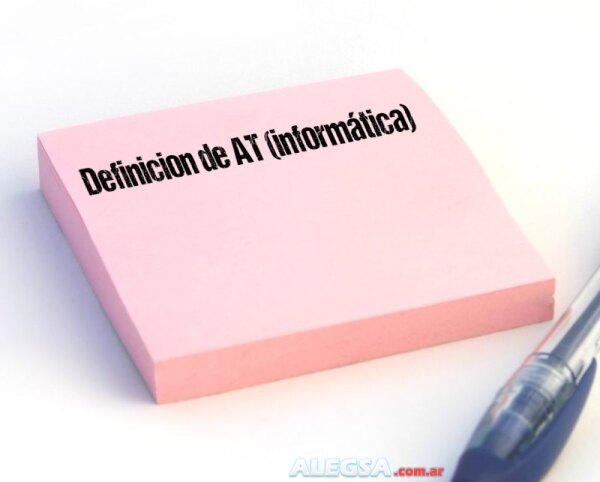 Definición de AT (informática)