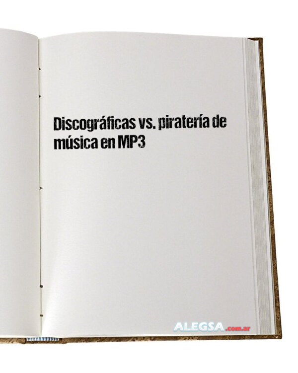 Discográficas vs. piratería de música en MP3