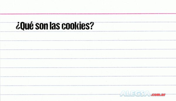 ¿Qué son las cookies?