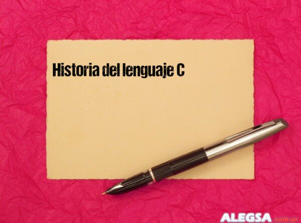 Historia del lenguaje C