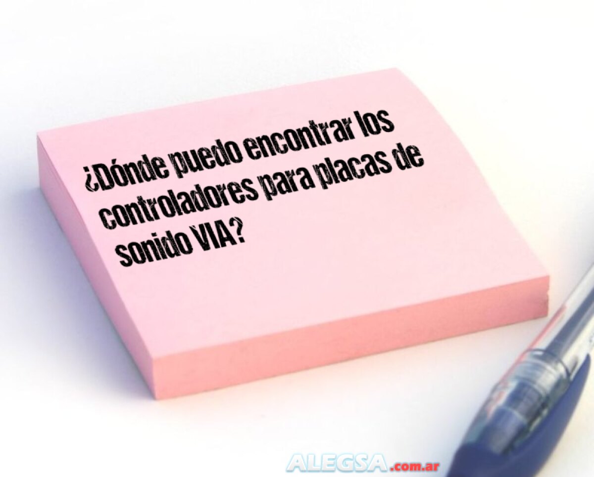 ¿Dónde puedo encontrar los controladores para placas de sonido VIA? - Descargar drivers de tarjetas de audio