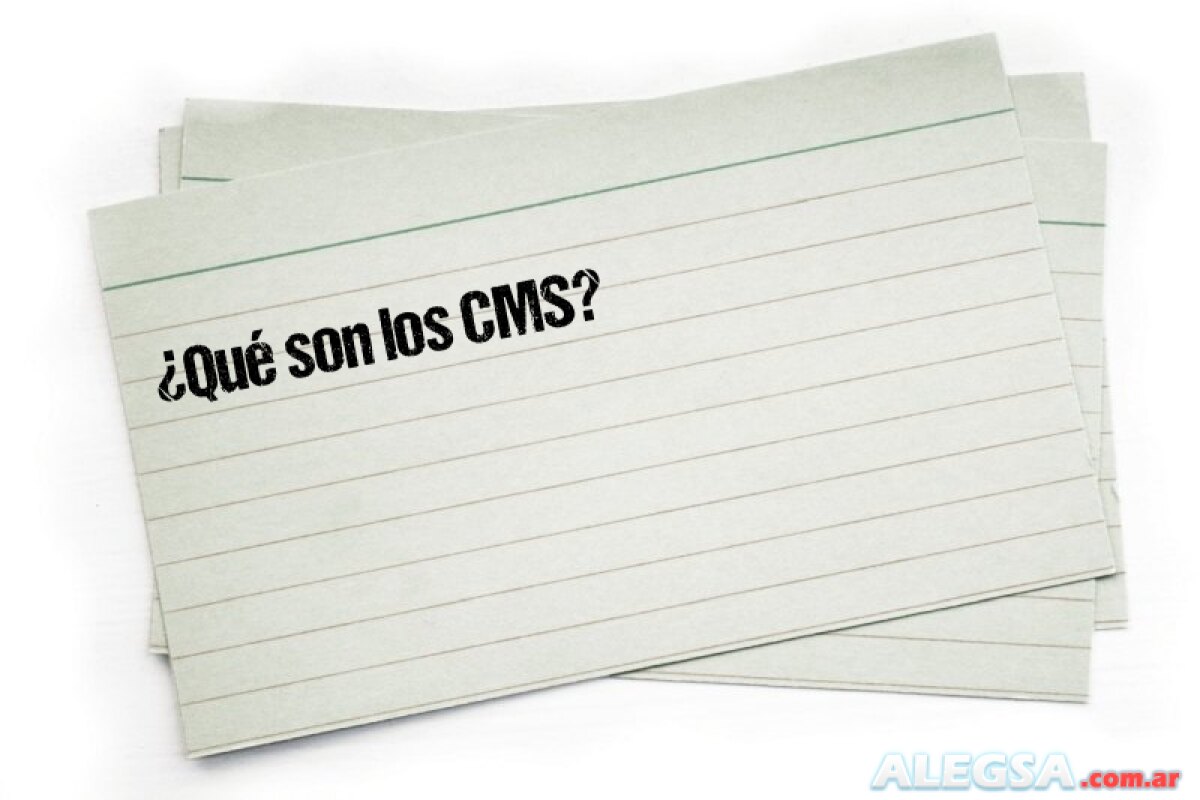 ¿Qué son los CMS? 