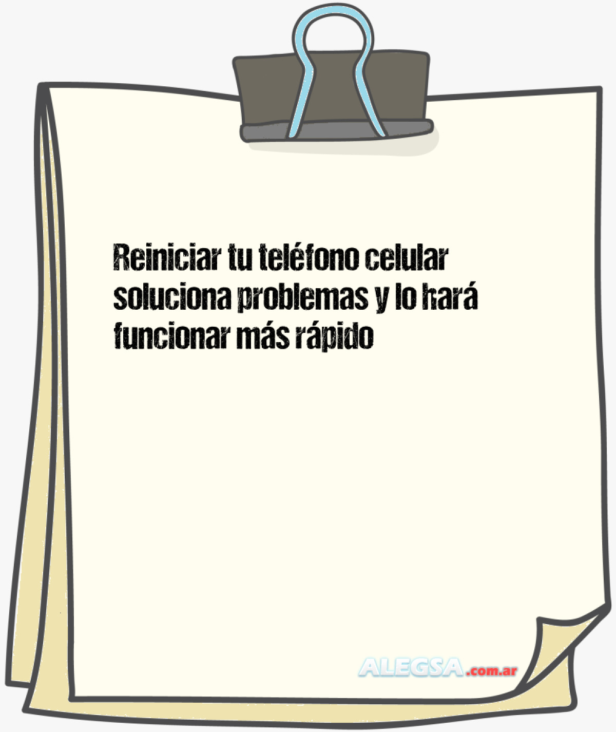 Reiniciar tu teléfono celular soluciona problemas y lo hará funcionar más rápido 