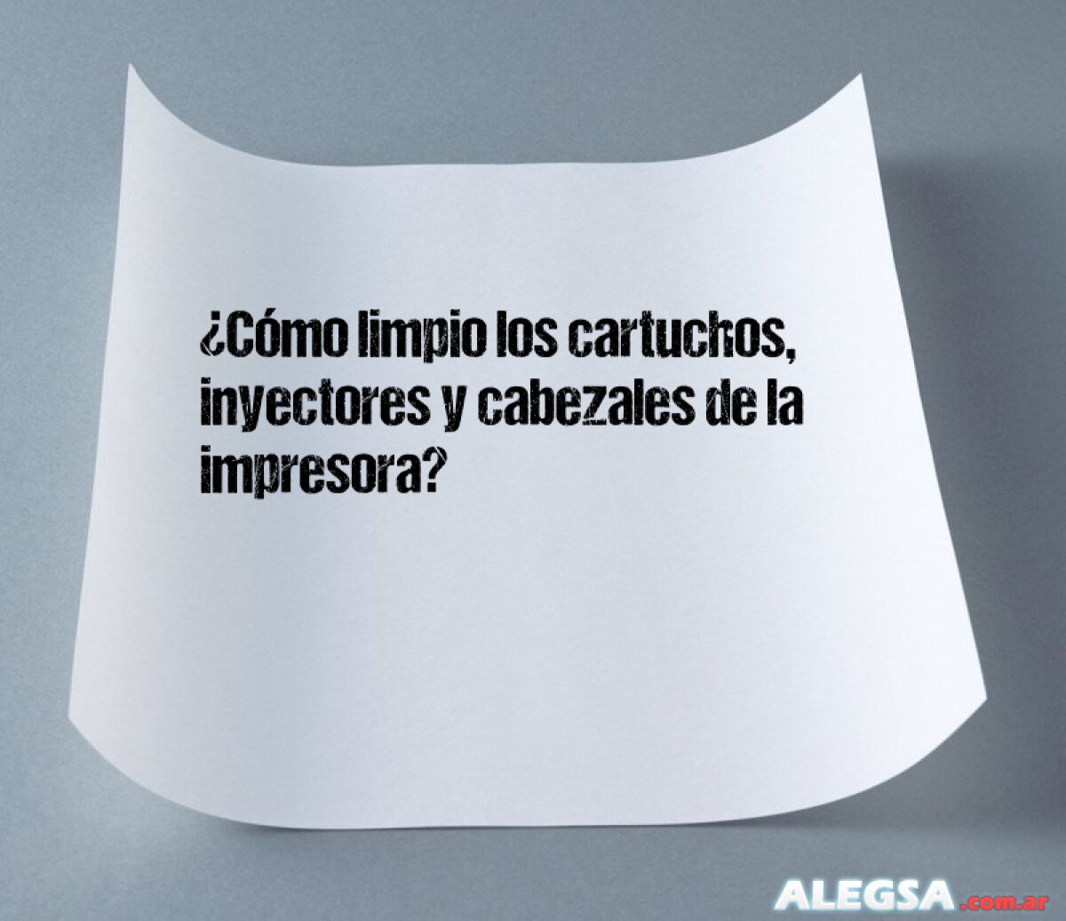 ¿Cómo limpio los cartuchos, inyectores y cabezales de la impresora? 